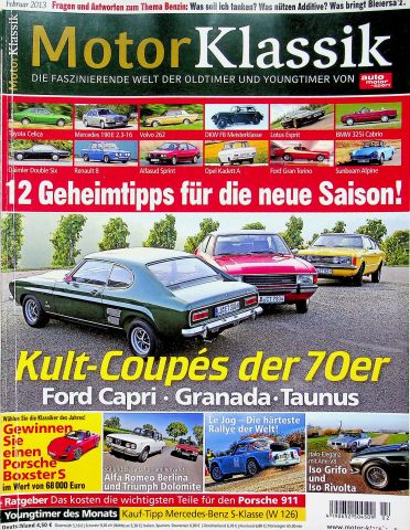 Deckblatt Motor Klassik (02/2013)